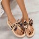thumbnail image 4 of Amzcrzy Zapatos de mujer,Zapatos de mujer,Zapatillas de mujer, Pantuflas de espiga para mujer con lazo de leopardo en la suela Sandalias Mujer Zapatillas De Casa, 4 of 9