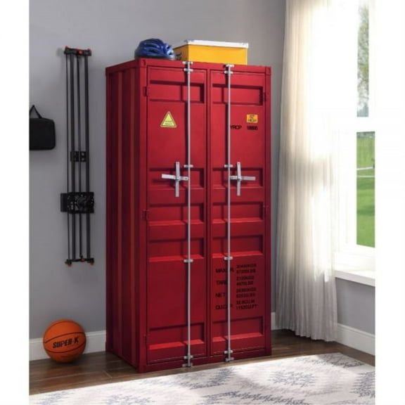 Ergode Wardrobe (Double Door) Red