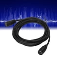 thumbnail image 3 of DIN 5Pin Female To DIN 5Pin Female Adapter, PVC DIN 5PIN Adapter Cable Explosion Proof 9.8ft Plug and Play  for AV Equipment, 3 of 8