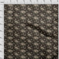 thumbnail image 4 of oneOone Silk Tabby Dark Chocolate Fabric Floral Sewing Fabric By The Yard Printed Diy Clothing Sewing Supplies 42 Inch Wide, 4 of 5