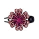 thumbnail image 2 of Fiudx Pinza para El Pelo con Doble Flor y Diamantes de Imitación, Diseño de Perlas Flexibles, para Mujer, 2 of 4