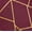 Burgundy, variant on Efavormart 54"x54" Polyester Square Tablecloth With Gold Foil Geometric Pattern - Perfect for Wedding, Home Décor, Parties, Events, Holiday Parties, Banquet, and Decoration - Red