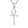 thumbnail image 5 of Everyday Ankh Egyptian Cross Sterling Silver Pendant Necklace, 5 of 6