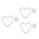 thumbnail image 5 of GOOHOCHY Luces de succión del día de tarjeta del día de San Valentín 3 unids luces creativas en forma de corazón chupador luces, 5 of 8