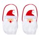 thumbnail image 2 of Yuarrent Regalo de Navidad Bolsas de regalo Elementos Bolsas de almacenamiento resistentes al desgarro Colgantes de galletas para bocadillos Bolsa de Kits de decoración para fiestas Papá Noel/2 uds. Yuarrent HA068921-02, 2 of 6