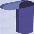 thumbnail image 1 of Ahgly Company Machine Washable Indoor Square Transitional Blue Angel Blue Area Rugs, 6' Square, 1 of 7