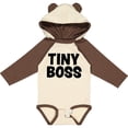 thumbnail image 3 of Inktastic Tiny Boss Boys or Girls Long Sleeve Baby Bodysuit, 3 of 5