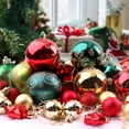 thumbnail image 6 of PayUSD Christmas Balls Ornaments for Christmas Decorations 44 pcs Xmas Christmas Tree Shatterproof Ornaments Set for Holiday Wedding Party Decoration (1.18"-2.36", Gold, Red, Green), 6 of 9