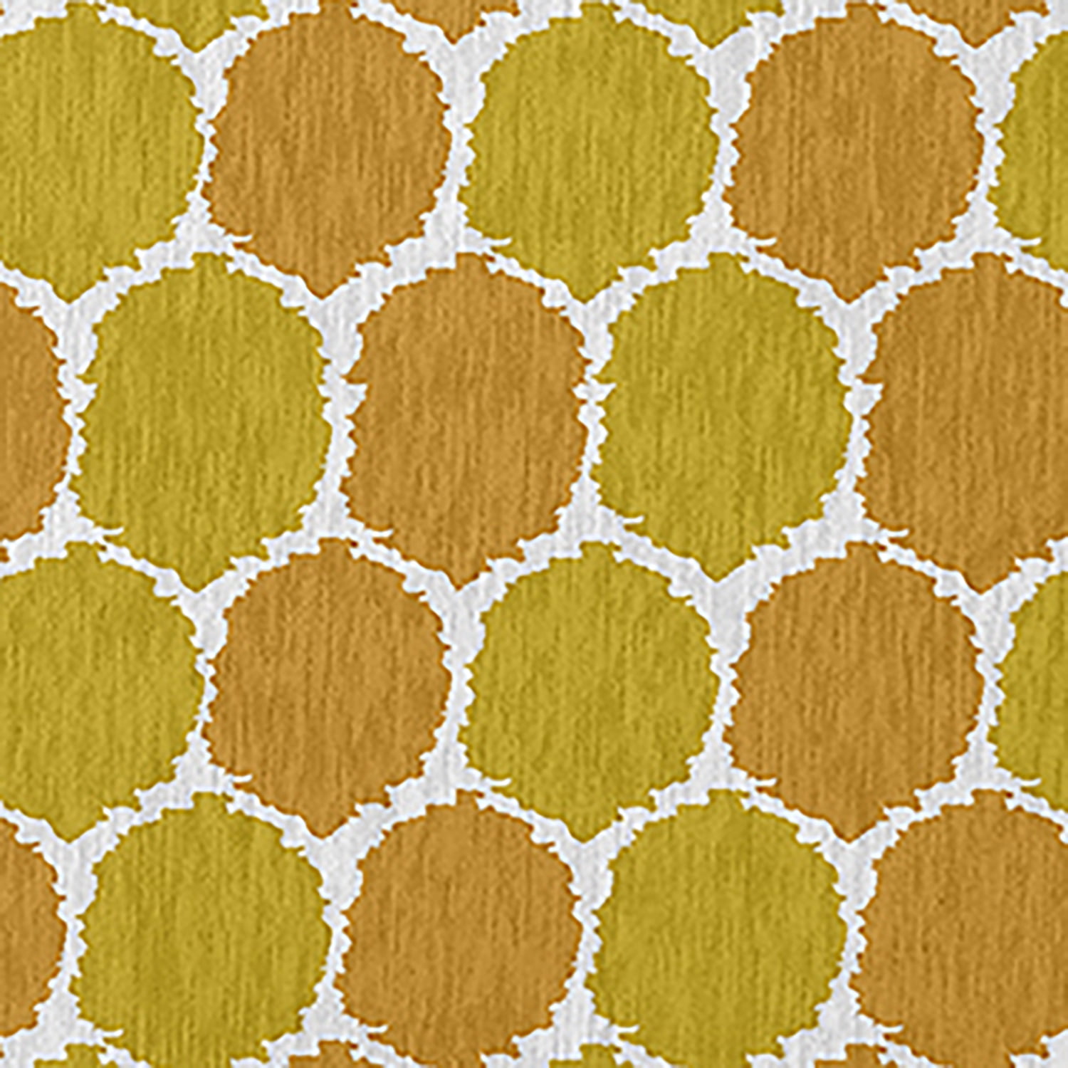 Simply Daisy 4' x 6' Sunny Mustard Geometric Rug