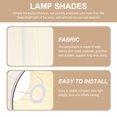 thumbnail image 2 of Mobutofu Household Lamp Shade Fabric Light Diffusion 1Pcs, 2 of 4