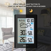 BALDR Wireless Indoor & Outdoor Thermometer Hygrometer (White)