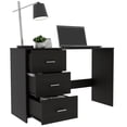 thumbnail image 3 of Boahaus Chittagong Modern Desk, for Adults, Black, 3 of 6