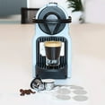 thumbnail image 3 of Naiovety Cápsula Cápsula de acero inoxidable Cápsula de taza de café Conjunto Cápsula reutilizable Cuchara Cepillo Sello Pod Pegatina Tapas Juegos de servir café y té 100 piezas tapas y 1 Naiovety HA6144-01B, 3 of 6