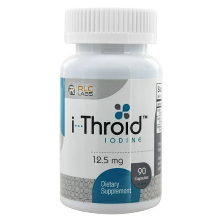 RLC Labs - I-Throid Iodine Dietary Supplement - 90