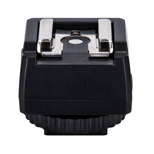 Adaptador Hot Shoe estándar JJC con sincronización de PC y puerto de 3,5 mm