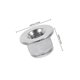 thumbnail image 2 of BESTYASH 50Ud Tuercas Auto Bloqueantes De Acero Inoxidable Con Brida E Inserto De Nylon Para Ensambles Seguros, 2 of 6