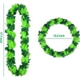 thumbnail image 3 of Green Leis Bulk for St. Patrick's Day Hawaii Leis Hawaiian Flowers Neck Loop, Luau Leis Necklaces Green Leis for Hula Leis Dance St. Patrick's Day Tropical Theme Party Favors, 3 of 5