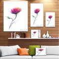 thumbnail image 3 of Vector Watercolor Floral Design - Large Floral Canvas Art Print, 3 of 4