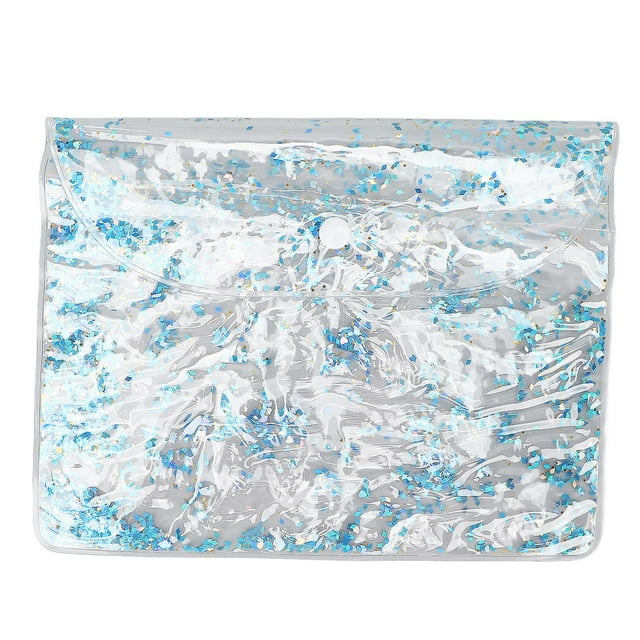 Trousse de maquillage transparente et étanche en PVC, idéale pour les voyages quotidiens