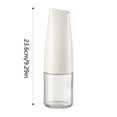thumbnail image 3 of asddcavvf Automatic Opening Glass Oil Dispenser Leak Proof Kitchen Bottle for Cooking Oil Soy Vinegar Drizzler with Design, 3 of 4