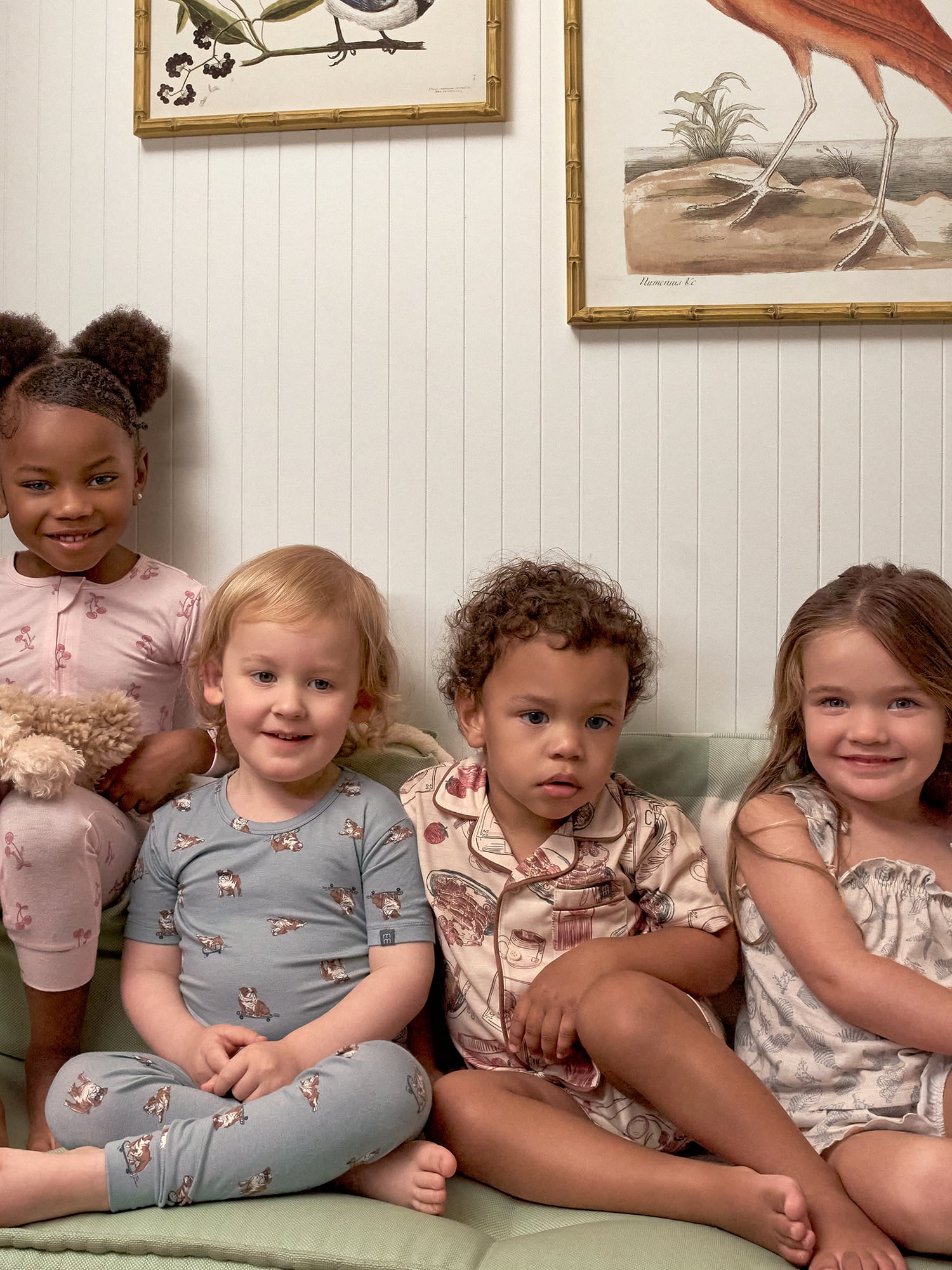 Modern Moments by Gerber Toddler Neutral Super Soft One-Piece Pajamas, Sizes 12 Months - 5T