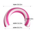 thumbnail image 2 of Lollipop Pattern Inflatable Pool Floats, Pool Tube Rings, Swim Tubes, Floaties Toys, Beach Swimming Party Toys for Kids and Adults, 2 of 4