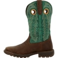 thumbnail image 2 of Rocky Women's 10" Legacy 32 Western Boot Brown/Teal - RKW0342, 2 of 3