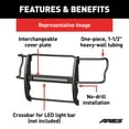 thumbnail image 2 of ARIES 2162000, Automotive Brush & Grille Guard with 3" Push Bar fits ford F-150 2015-2020 Black, 2 of 6