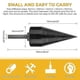 thumbnail image 5 of Hex Shank Firewood Drill Bit Set for Wood Log Splitting, 32mm-50mm Industrial Screw Cone Splitters with Hex Socket, 5 of 5