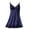 A207-Blue, variant on Womens Satin Nightgowns Sleep Dress Silky Night Dress Women's Satin Sleepwear Cami Mini Nightgown V Neck Nightie Soft Nightwear Soft Pajama Sets Jammies