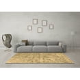 thumbnail image 3 of Ahgly Company Indoor Rectangle Abstract Brown Contemporary Area Rugs, 8' x 10', 3 of 4