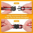thumbnail image 7 of 6 Pcs Reflective Cat Collar with Bell, Breakaway Cat Collars with Name Tag, 7 of 7