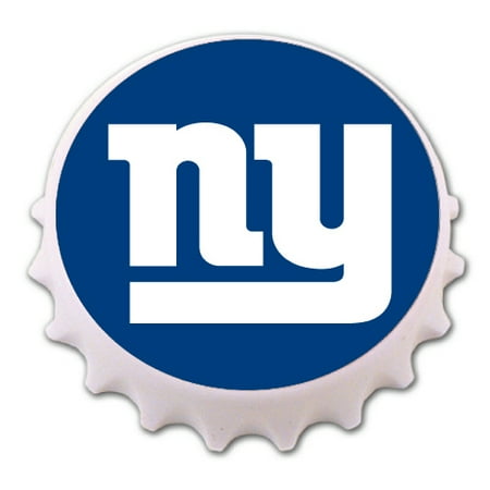 New York Giants Bottle Cap Magnet Bottle Opener