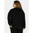 thumbnail image 3 of Athletic Works Women's and Women's Plus Super Soft Hoodie, Sizes XS-4X, 3 of 5