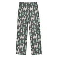 thumbnail image 2 of FORMRS Kids Pajama Pants with Pockets Size 6-8Y Boys Lounge Sleep Bottoms, Cute Llamas Pattern, 2 of 8