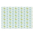 thumbnail image 1 of Dino Cutting Board, Dinosaur Animal Cartoon Nursery Themed Print, Decorative Tempered Glass Cutting and Serving Board, in 3 Sizes, by Ambesonne, 1 of 2