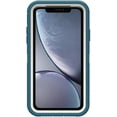 thumbnail image 4 of OtterBox Defender Series Screenless Edition Case for iPhone XR Only - Holster Clip Included - Non-Retail Packaging - Big Sur Pale Beige/Corsair, 4 of 9