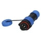 thumbnail image 1 of Conectores de aviación LP20 brida conector de alimentación impermeable enchufe macho hembra 250V, 1 of 8
