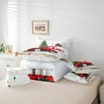 thumbnail image 6 of Castle Fairy Red Truck 7pcs Bedding Comforter Set for Teens,Christmas Tree Queen Bedding Sets Super Cozy,Lodge Cabin Queen Sheet Sets,Luxury Bedroom Decor, 6 of 8