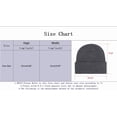 thumbnail image 3 of 1Pcs Womens Satin Lined Beanie Hat Silk Lined Winter Warm Knit Hats Beanies for Women & Men Soft Slouchy Beanie Skull Cap, 3 of 3