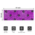 thumbnail image 5 of Cute Spider Web Halloween Pattern Door Rugs,Washable Non Slip Door Mats Indoor,Decorative Door Mats,Entry Mat Indoor for Entrance,Bedroom,Kitchen,Bathroom,16"x47", 5 of 6