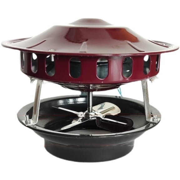 Billuyoard Extractor de chimenea doméstico, viento fuerte, fácil de instalar, Extractor de chimenea doméstico inducido Decoración del hogar