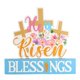 thumbnail image 1 of Decoraciones de mesa de Pascua, letrero de madera independiente y colorido con letras para las fiestas. Estilo B, 1 of 9
