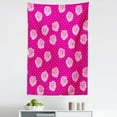 thumbnail image 1 of Hot Pink Tapestry, Vintage Pale Pink Roses on White Dotted Hot Pink Background Love, Fabric Wall Hanging Decor for Bedroom Living Room Dorm, 5 Sizes, Hot Pink Pale Pink White, by Ambesonne, 1 of 1