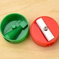 thumbnail image 2 of HEALEEP 140Pcs Plastic Pencil Sharpener Assorted Colors Compact Manual Sharpener for Classroom Use, 2 of 5