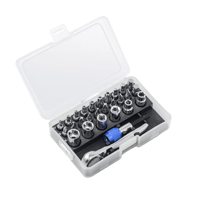 Juego de Herramientas Mecánicas Kit Dados Y Llaves Trinquete BLOOSOM