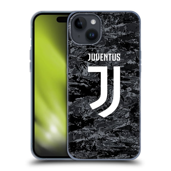 Head Case Designs Officially Licensed Juventus Football Club 2019/20 Race Kit Home Goalkeeper Soft Gel Case Compatible with Apple iPhone 15 Plus