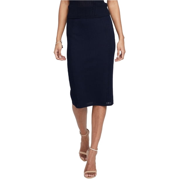 Falda acampanada Rachel Roy para mujer azul pequeña