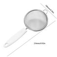 thumbnail image 2 of Hecteas Funnel - Kitchen Funnel - Kitchen Spoon Stainless Steel Fine Mesh Food Strainer Spoon for Grease Foam(1X Kitchen Gadget Leak Net - Silver), 2 of 6