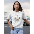 thumbnail image 2 of Insect Varieties I T-Shirt Women -Annie Warren Designs, Female x-Large, 2 of 4